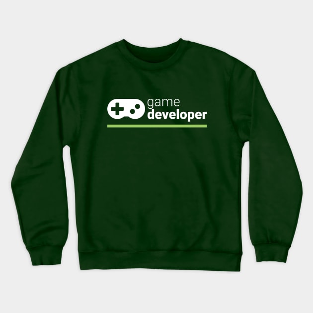 Game Developer Crewneck Sweatshirt by codewearIO